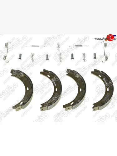 Колодки барабанные задние RH-LH SAT Mercedes-Benz E-Class W210 дорестайлинг универсал (1996-1999)