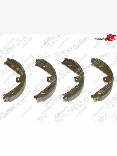 Колодки барабанные задние RH-LH SAT Mercedes-Benz E-Class W212 рестайлинг седан (2013-2017)