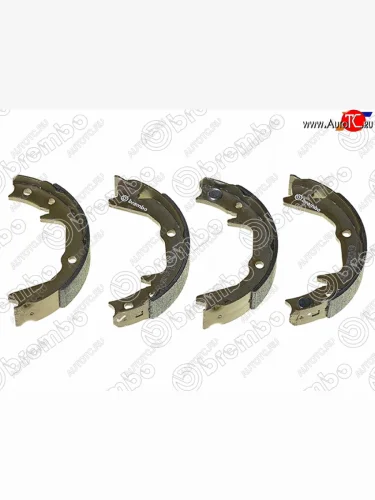 Колодки барабанные задние RH-LH SAT Mitsubishi Outlander CU (2003-2009)