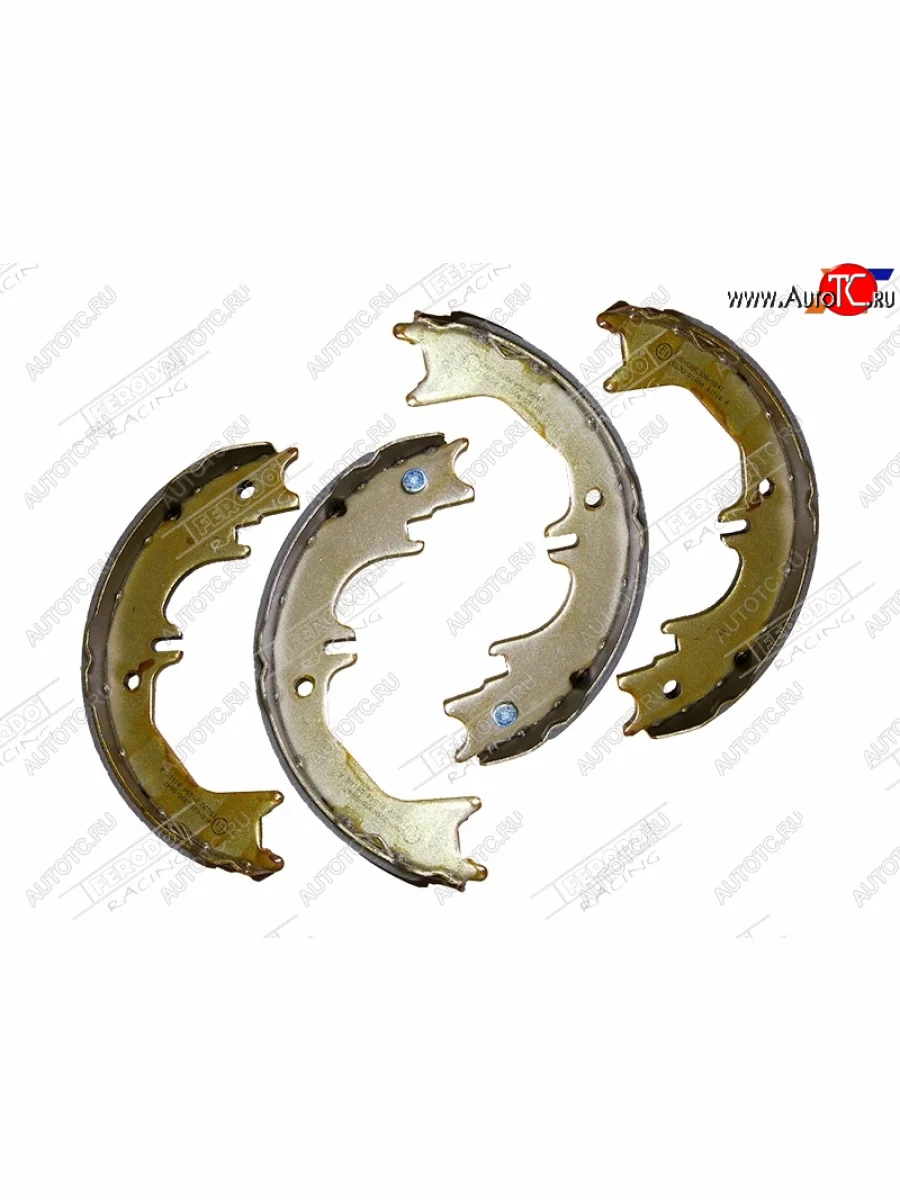 Колодки барабанные задние RH-LH SAT Toyota Land Cruiser 10 100 1-ый рестайлинг (2002-2005) (комплект 4шт)  в Керчи Республика Крым