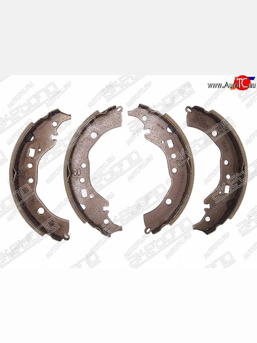 Колодки тормозные барабанные задние LH-RH SAT Toyota Ractis (2010-2016)  в Перми Пермском крае