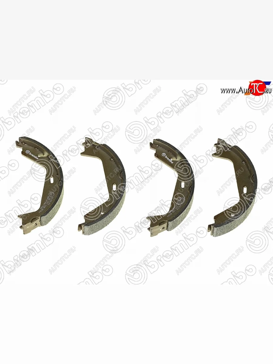 Колодки тормозные барабанные задние LH-RH SAT Volvo S80 AS60 седан дорестайлинг (2006-2010)  в Керчи Республика Крым