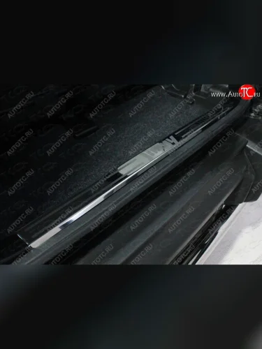 Накладка на задний бампер, ТСС Тюнинг (лист зеркальный надпись JIMNY) Suzuki Jimny JB64 (2018-2025)