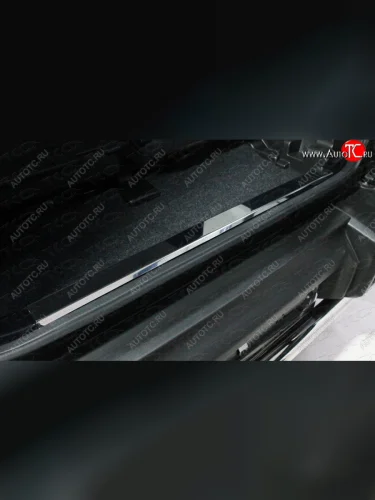 Накладка на задний бампер, ТСС Тюнинг (лист зеркальный) Suzuki Jimny JB64 (2018-2025)