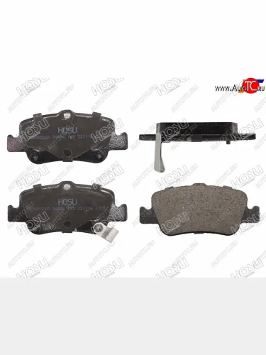 Колодки тормозные задние RH-LH SAT Toyota Corolla E150 седан рестайлинг (2009-2013)