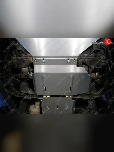 Защита картера ТСС Тюнинг (алюминий 4 мм) Dong Feng DF6 (2022-2025) пикап