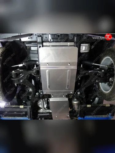 Защита картера ТСС Тюнинг (алюминий 4 мм) Land Rover Discovery  4 L319 (2009-2016)