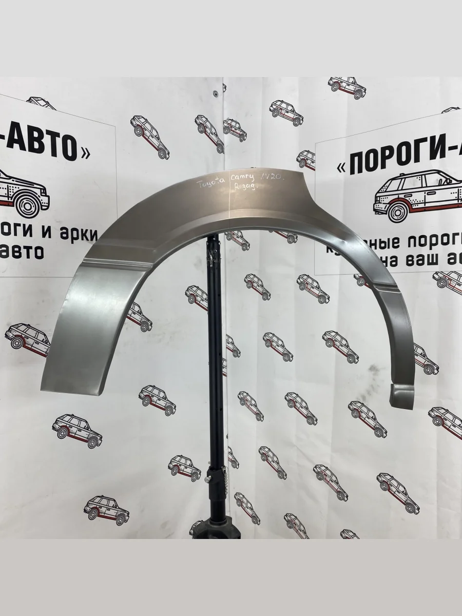 Левая внешняя задняя ремонтная арка Пороги-Авто  Toyota Camry (1986-1990) V20 (Холоднокатаная сталь 0,8 мм)  с доставкой в г. Керчь