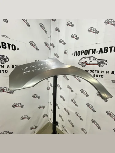 Левая внешняя задняя ремонтная арка Пороги-Авто (Холоднокатаная сталь 0,8 мм) Toyota Camry  XV55 (2014-2018) 1-ый рестайлинг, 2-ой рестайлинг