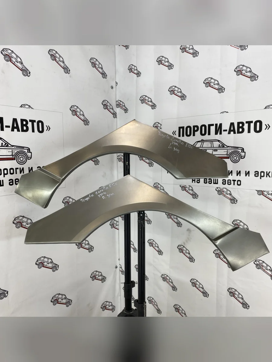 Левая внешняя задняя ремонтная арка Пороги-Авто  Toyota Corolla (2000-2007) E120 (Холоднокатаная сталь 0,8 мм)  в Самаре Самарской области