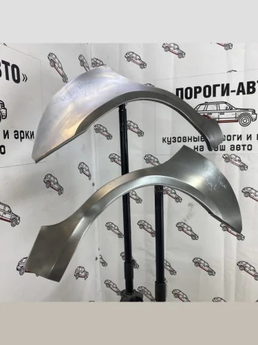 Ремкомплект внешних задних арок (2 шт) Пороги-Авто (Холоднокатаная сталь 0,8 мм) Dodge Neon (2000-2005)