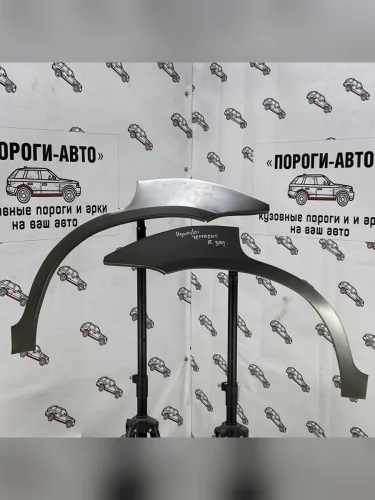 Правая внешняя задняя ремонтная арка Пороги-Авто (Холоднокатаная сталь 0,8 мм) Hyundai Terracan HP дорестайлинг (2001-2004)