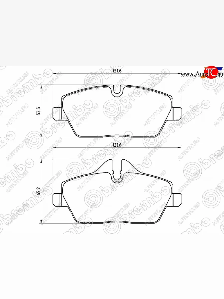 Колодки тормозные передние FL-FR SAT                     BMW 1 серия E82 купе 1-ый рестайлинг (2007-2011)  в Керчи Республика Крым