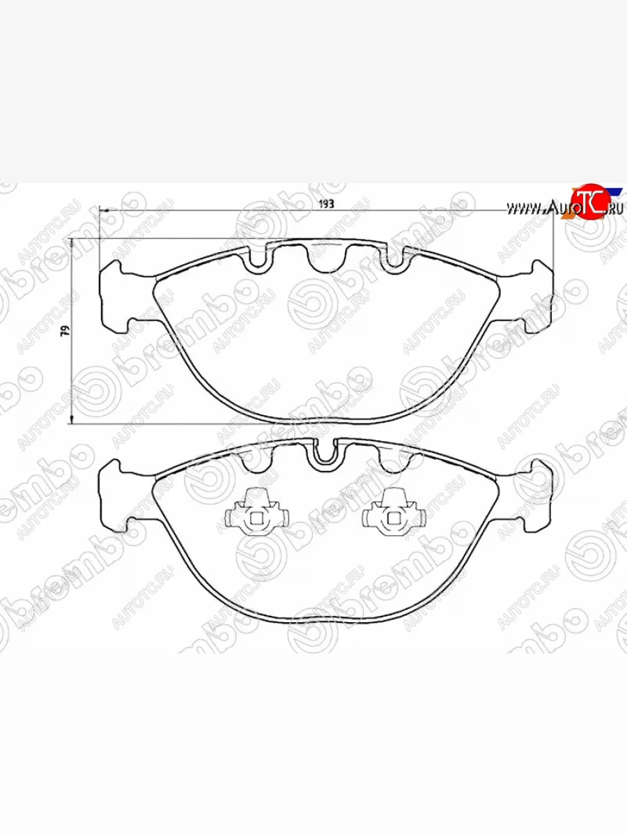 Колодки тормозные передние FL-FR SAT  BMW X5 (1999-2003) E53  в Самаре Самарской области
