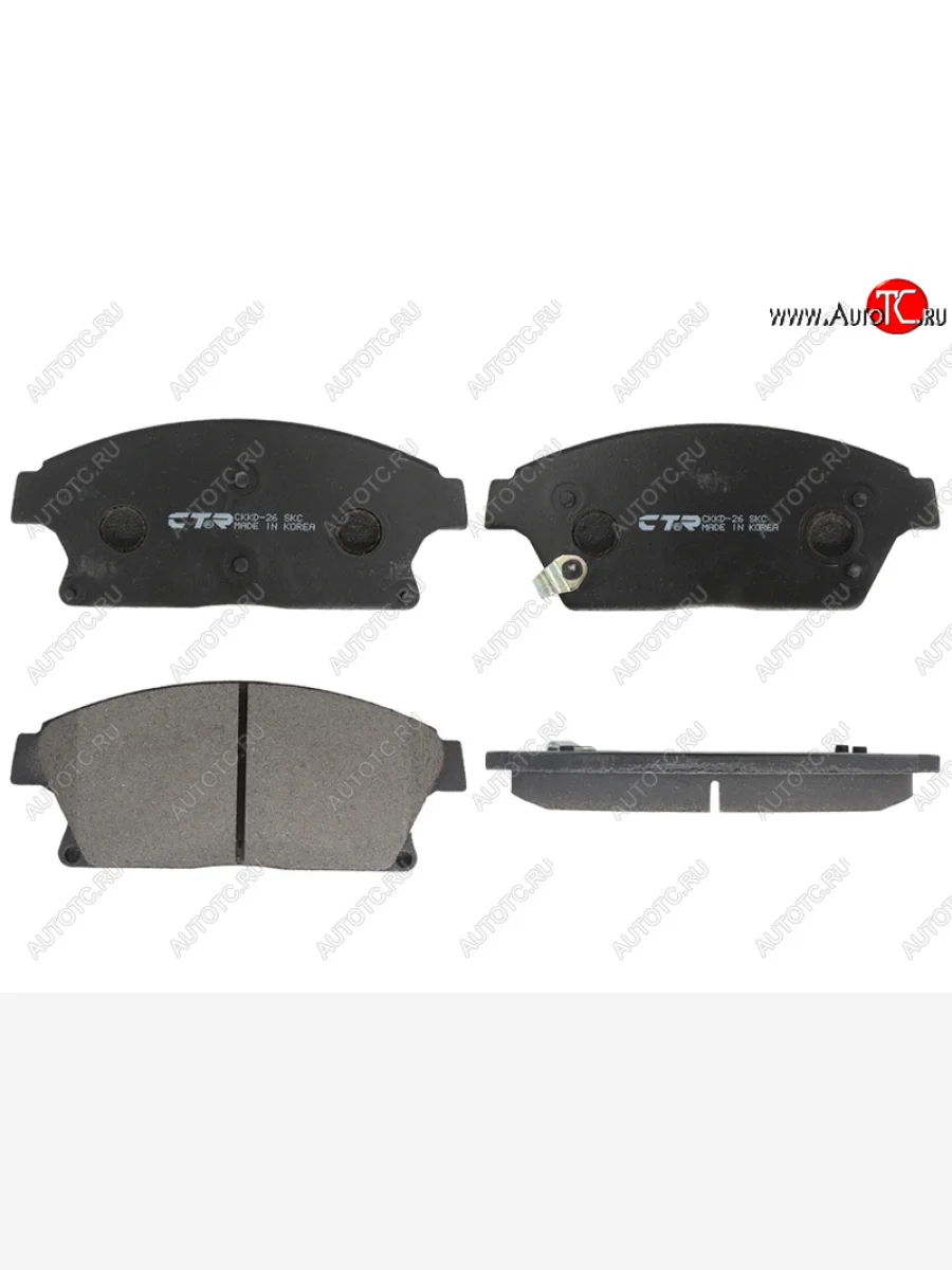 Колодки тормозные передние FL-FR SAT Opel Astra J GTC (2011-2018) (диски 276 мм)  в Перми Пермском крае