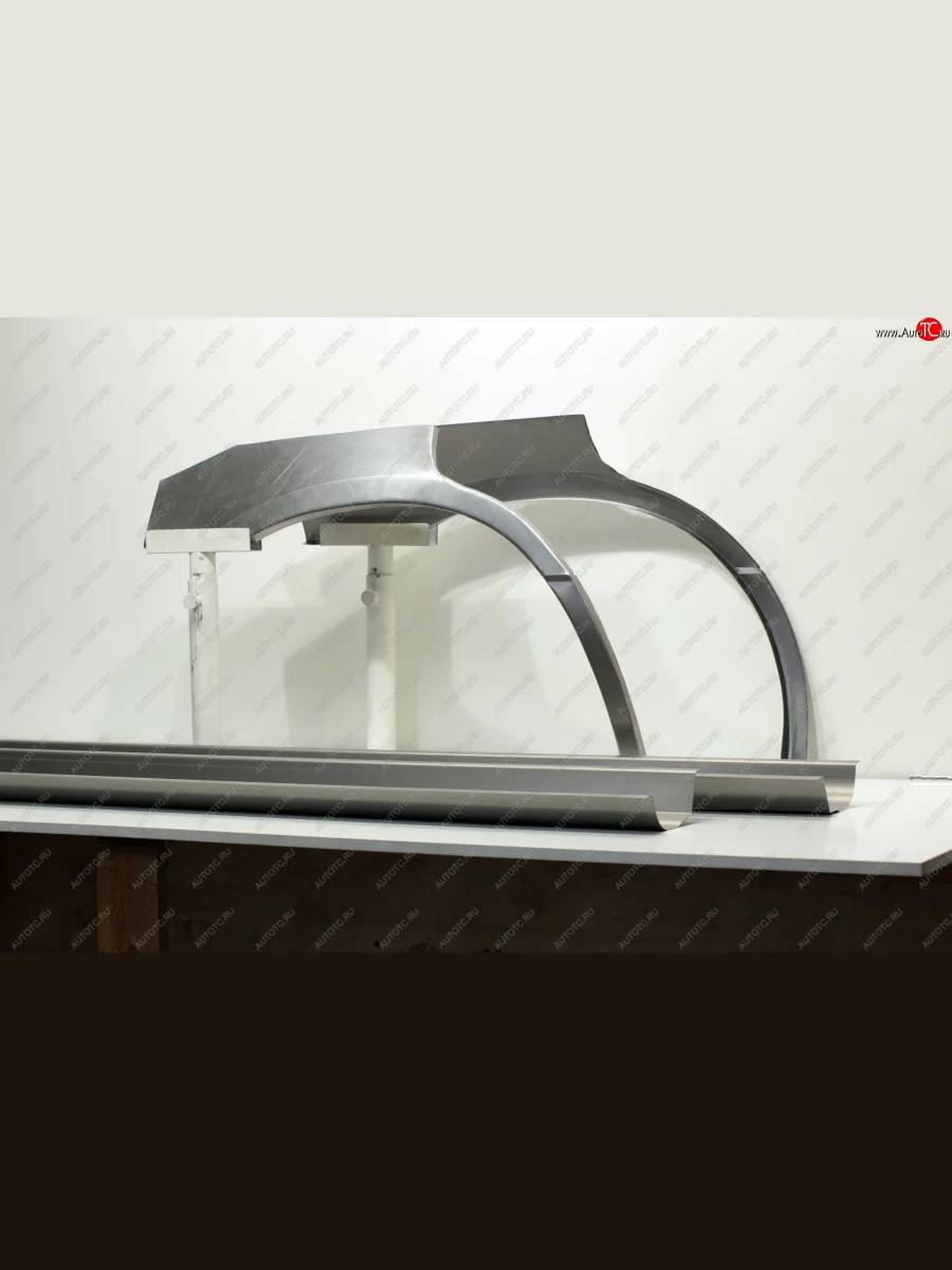 Задние ремонтные арки и пороги AUTOFERRUM  Subaru Forester (2002-2008) SG (Холоднокатаная сталь 0,8 и 1 мм)  с доставкой в г. Керчь