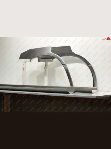 Задние ремонтные арки и пороги AUTOFERRUM (Холоднокатаная сталь 1 и 1.2 мм) Subaru Forester  SG (2002-2008) дорестайлинг, рестайлинг