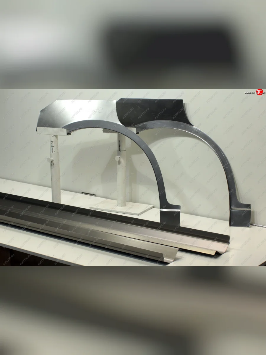 Задние ремонтные арки и пороги AUTOFERRUM  Subaru Impreza (2002-2007) GD, GG (Холоднокатаная сталь 0,8 и 1 мм)  в Самаре Самарской области