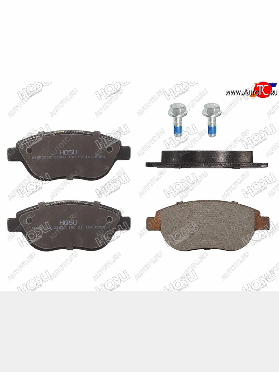 Колодки тормозные передние FL-FR SAT CITROEN Berlingo B9 рестайлинг (2015-2022)  в Керчи Республика Крым