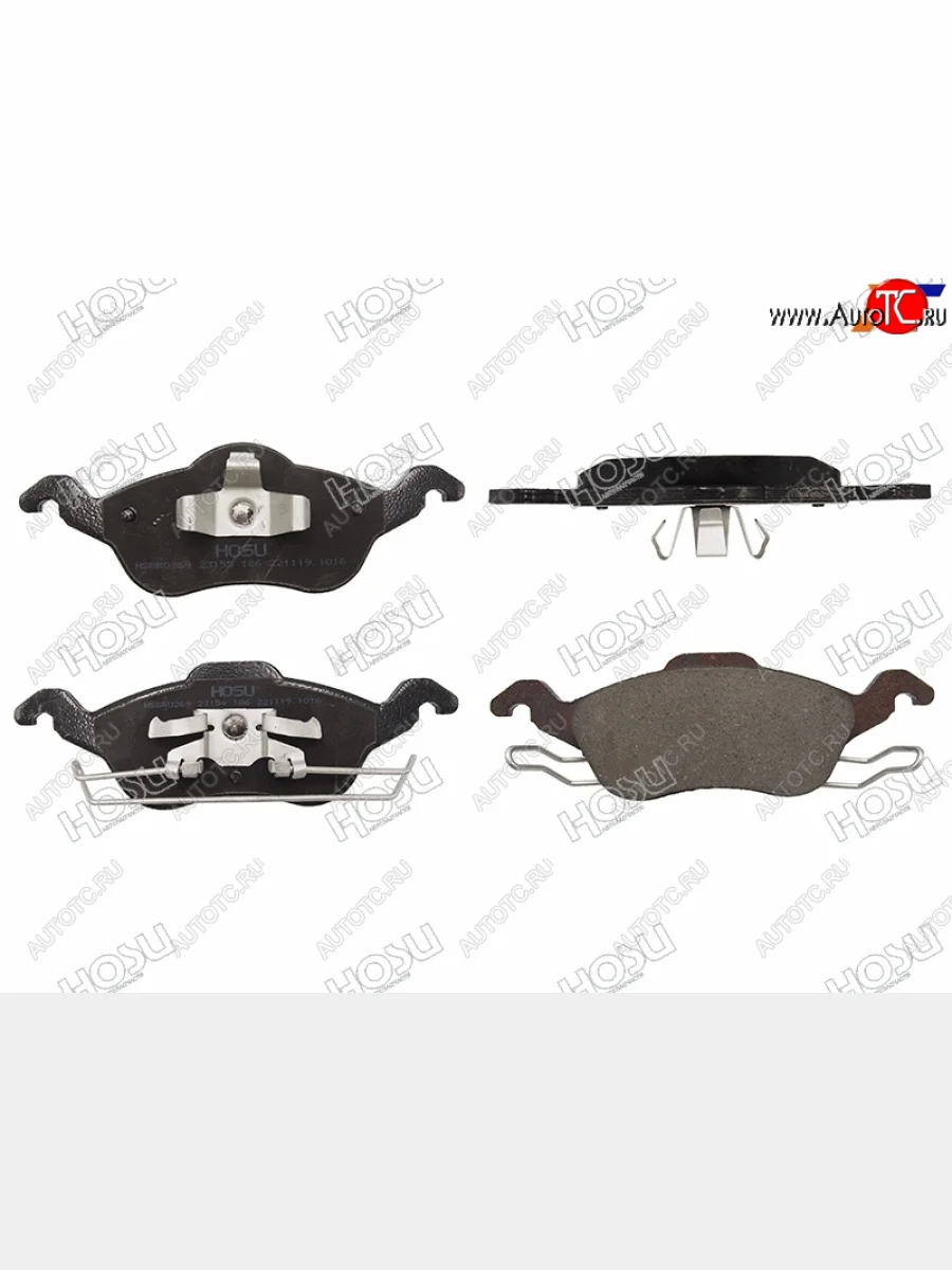 Колодки тормозные передние FL-FR SAT Ford Focus 1 хэтчбэк 3 дв. дорестайлинг (1998-2002)  с доставкой в г. Керчь