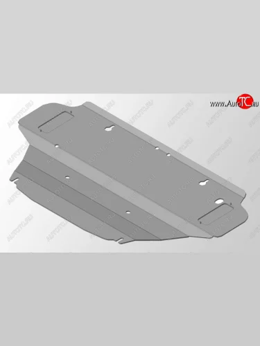 Защита картера ТСС Тюнинг (алюминий 4мм) INFINITI FX35  S51 - QX70  S51