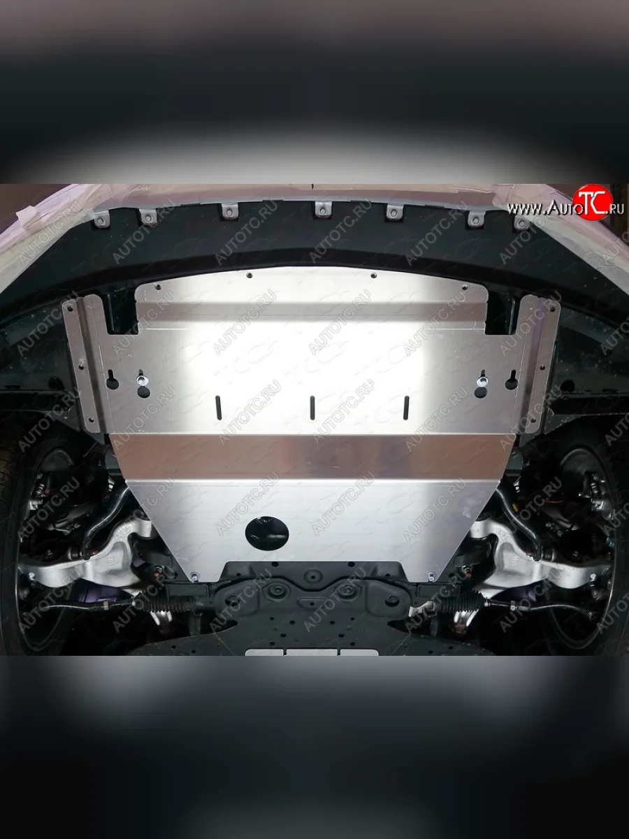 Защита картера ТСС Тюнинг INFINITI Qx50 J50 дорестайлинг (2013-2016) (алюминий 4 мм)  в Керчи Республика Крым