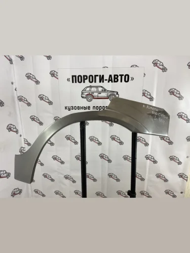 Левая внешняя задняя ремонтная арка Пороги-Авто (Холоднокатаная сталь 0,8 мм) Nissan Almera  2 N16 (2000-2006) седан дорестайлинг, седан рестайлинг