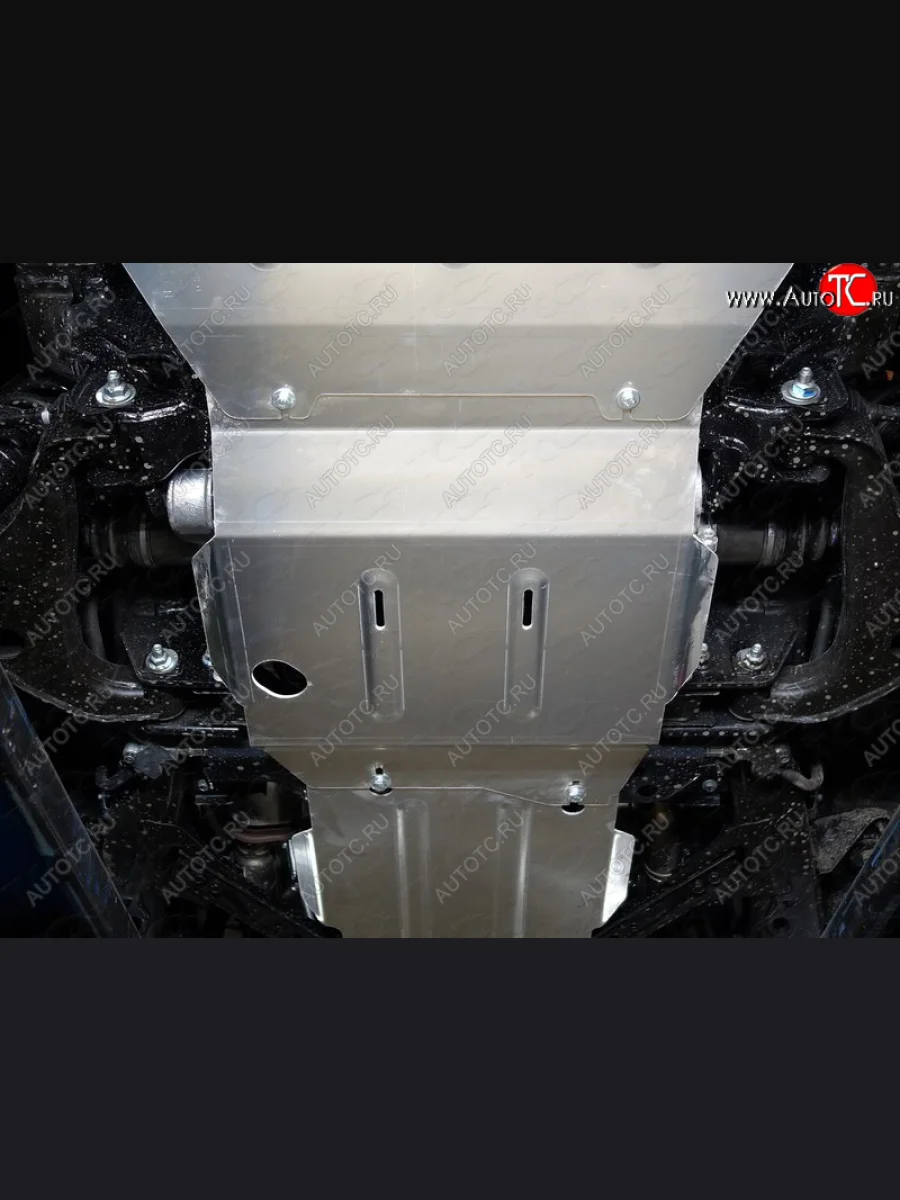 Защита картера ТСС Тюнинг INFINITI QX80 Z62 2-ой рестайлинг (2018-2024) (алюминий 4 мм)  в Керчи Республика Крым