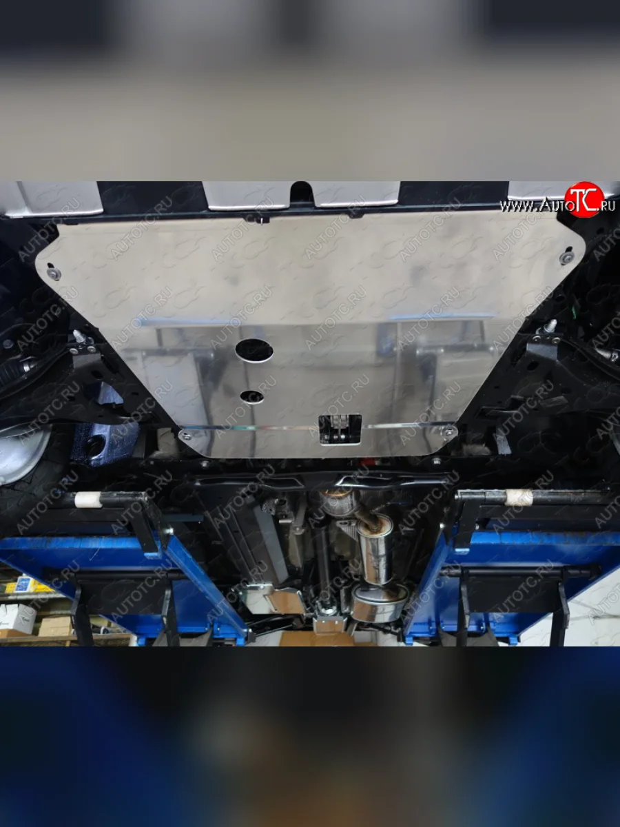 Защита картера ТСС Тюнинг Renault Duster HS рестайлинг (2015-2021) (алюминий 4 мм)  в Самаре Самарской области