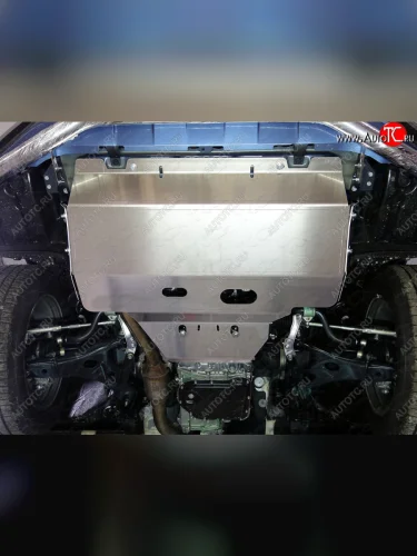 Защита картера ТСС Тюнинг (алюминий 4 мм) Subaru Forester  SJ (2012-2019) дорестайлинг, рестайлинг