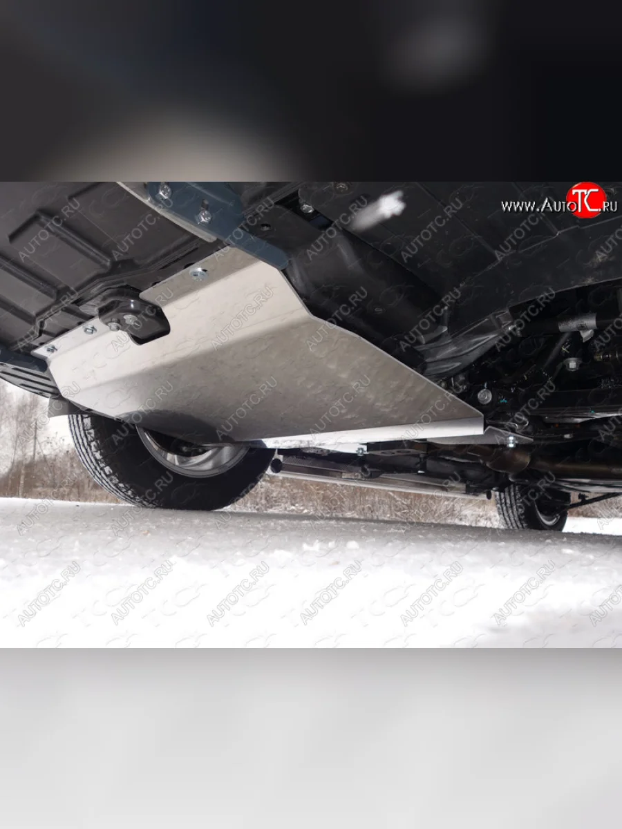 Защита картера и КПП ТСС Тюнинг Chery Tiggo 5 (T21) дорестайлинг (2014-2017) (алюминий 4 мм)  в Керчи Республика Крым