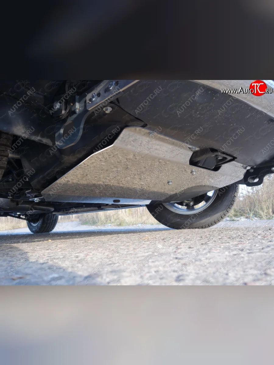 Защита картера и КПП ТСС Тюнинг Chery Tiggo T11 рестайлинг (2013-2016) (алюминий 4 мм)  с доставкой в г. Керчь