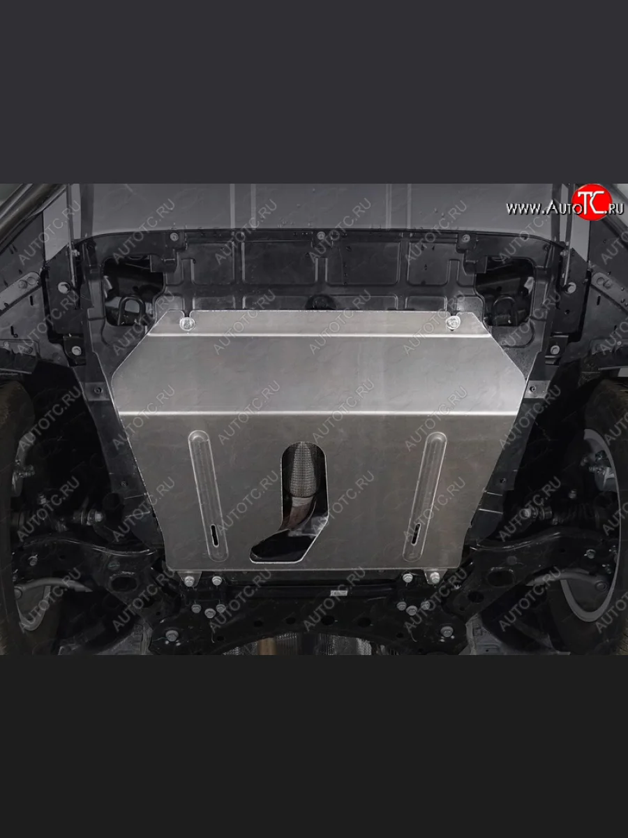 Защита картера и КПП ТСС Тюнинг Geely Atlas NL3 (2016-2022) (алюминий 4 мм)  с доставкой в г. Керчь