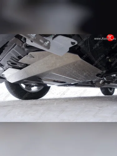 Защита картера и КПП ТСС Тюнинг (алюминий 4 мм) Geely Emgrand X7 (2015-2021) 1-ый рестайлинг, 2-ой рестайлинг