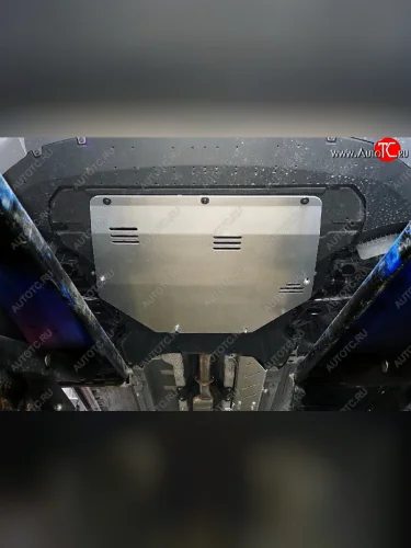 Защита картера и КПП ТСС Тюнинг (алюминий 4 мм) Geely Monjaro (2022-2025)