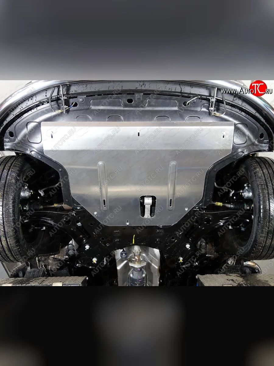 Защита картера и КПП ТСС Тюнинг Hyundai Creta GS рестайлинг (2019-2021) (алюминий 4 мм)  в Керчи Республика Крым