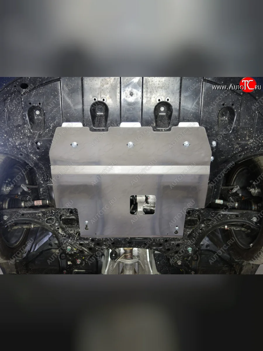 Защита картера и КПП ТСС Тюнинг KIA Cerato 4 BD рестайлинг седан (2021-2025) (алюминий 4 мм)  в Керчи Республика Крым