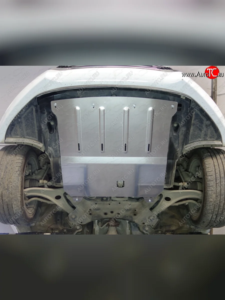 Защита картера и КПП ТСС Тюнинг Hyundai I40 1 VF дорестайлинг седан (2011-2015) (алюминий 4 мм)  с доставкой в г. Керчь