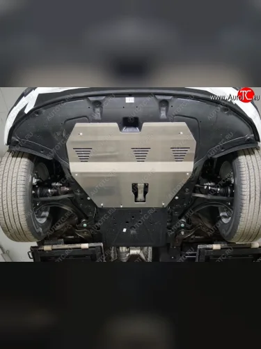 Защита картера и КПП ТСС Тюнинг (алюминий 4 мм) Hyundai Tucson  NX4 (2020-2022)
