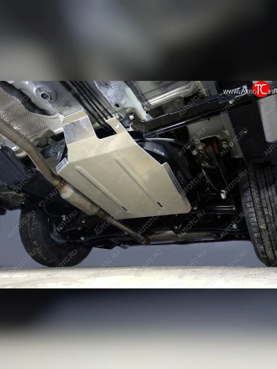 Защита картера и КПП ТСС Тюнинг Mitsubishi ASX 2-ой рестайлинг (2017-2020) (алюминий 4 мм)  в Керчи Республика Крым