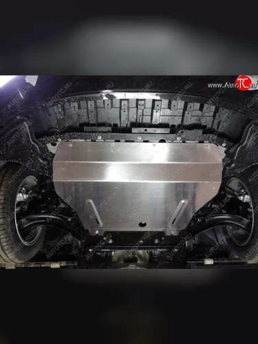 Защита картера и КПП ТСС Тюнинг (алюминий 4 мм) Nissan Sentra 7 B17 седан (2014-2017)