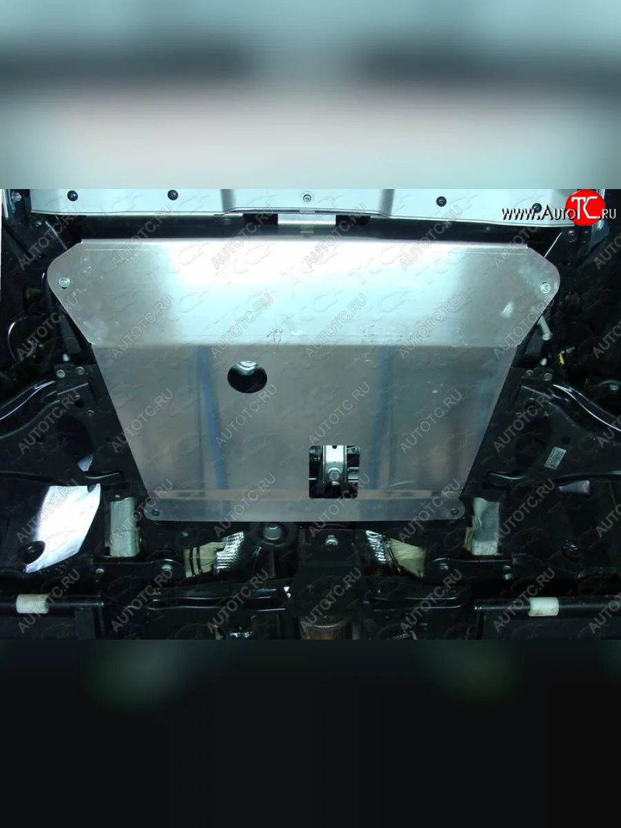 Защита картера и КПП ТСС Тюнинг Nissan Terrano D10 дорестайлинг (2013-2016) (алюминий 4 мм)  в Самаре Самарской области