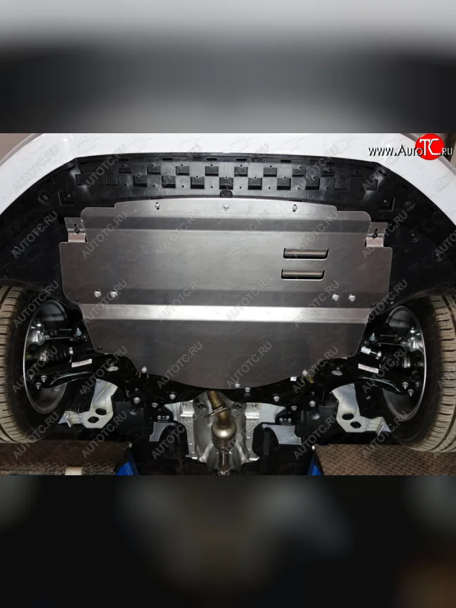 Защита картера и КПП ТСС Тюнинг Audi A1 8X1 хэтчбэк 3 дв. дорестайлинг (2010-2014) (алюминий 4 мм)  с доставкой в г. Пермь