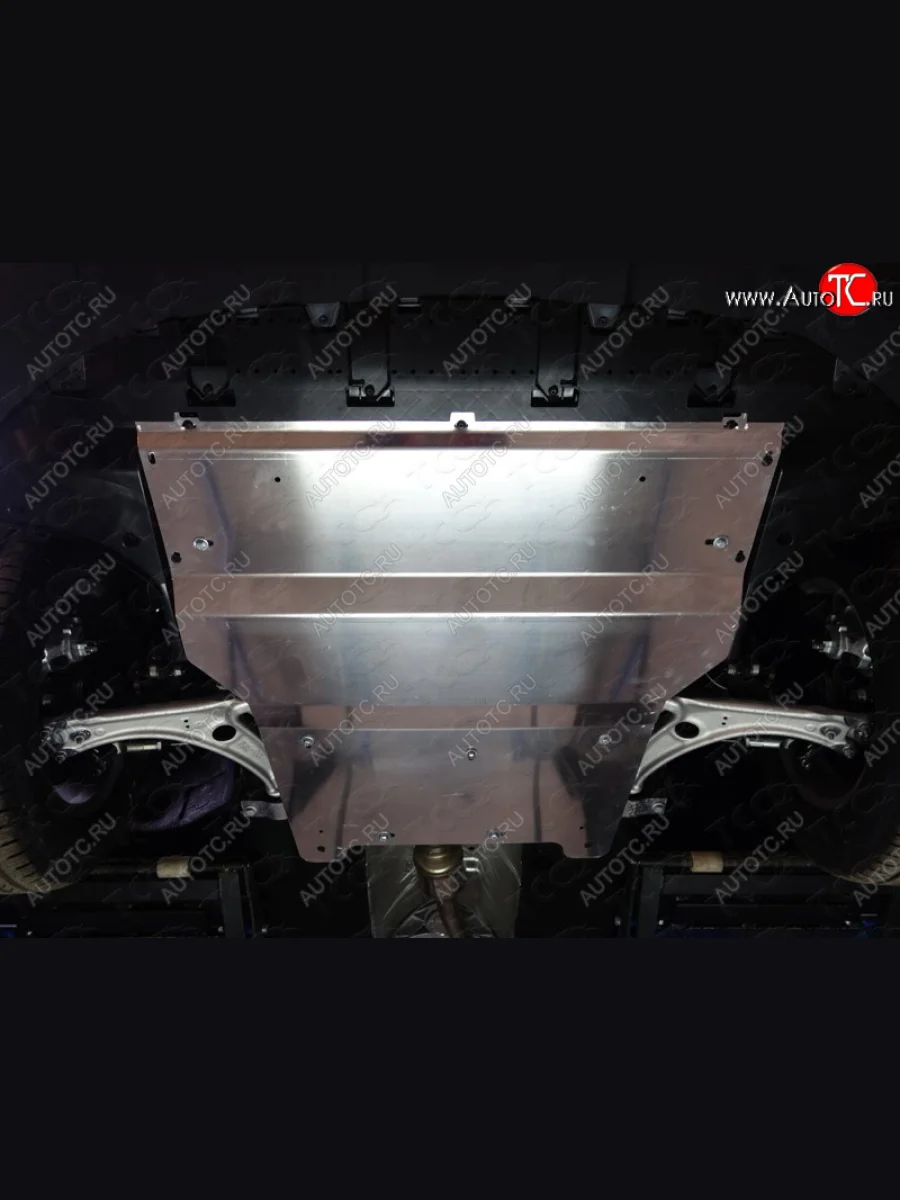 Защита картера и КПП ТСС Тюнинг Audi Q3 8U рестайлинг (2014-2018) (алюминий 4 мм)  в Перми Пермском крае