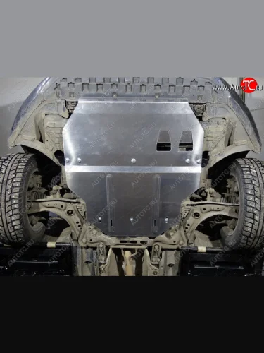 Защита картера и КПП ТСС Тюнинг (алюминий 4 мм) Skoda Octavia A7 дорестайлинг универсал (2012-2017)