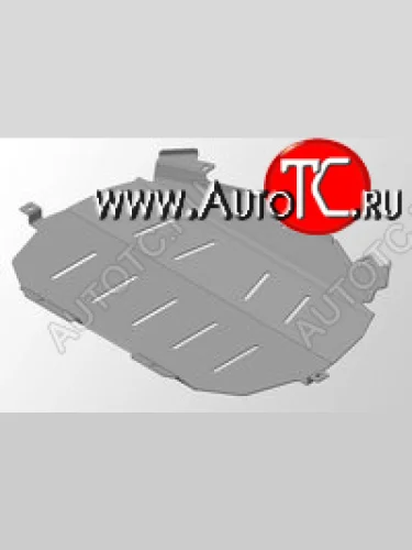 Защита картера и КПП ТСС Тюнинг (алюминий 4 мм) Ford Edge CD539 дорестайлинг (2015-2018)