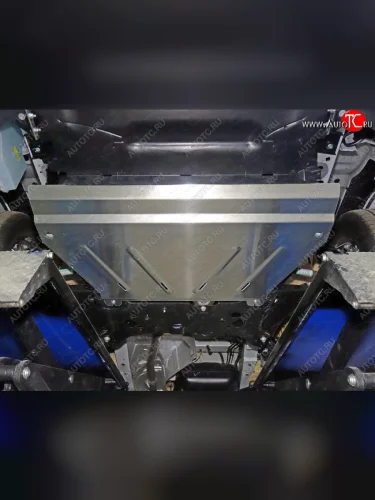 Защита картера и КПП ТСС Тюнинг (алюминий 4 мм) Ford Kuga 2 рестайлинг (2016-2019)