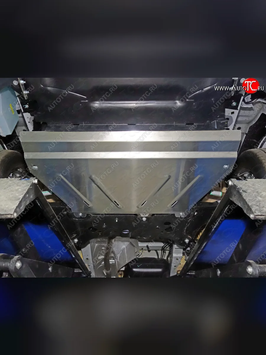 Защита картера и КПП ТСС Тюнинг Ford Kuga 2 рестайлинг (2016-2019) (алюминий 4 мм)  в Самаре Самарской области