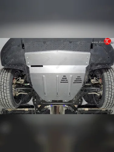 Защита картера и КПП ТСС Тюнинг (алюминий 4 мм) Geely Tugella FY11,HPBA4 рестайлинг (2022-2025)