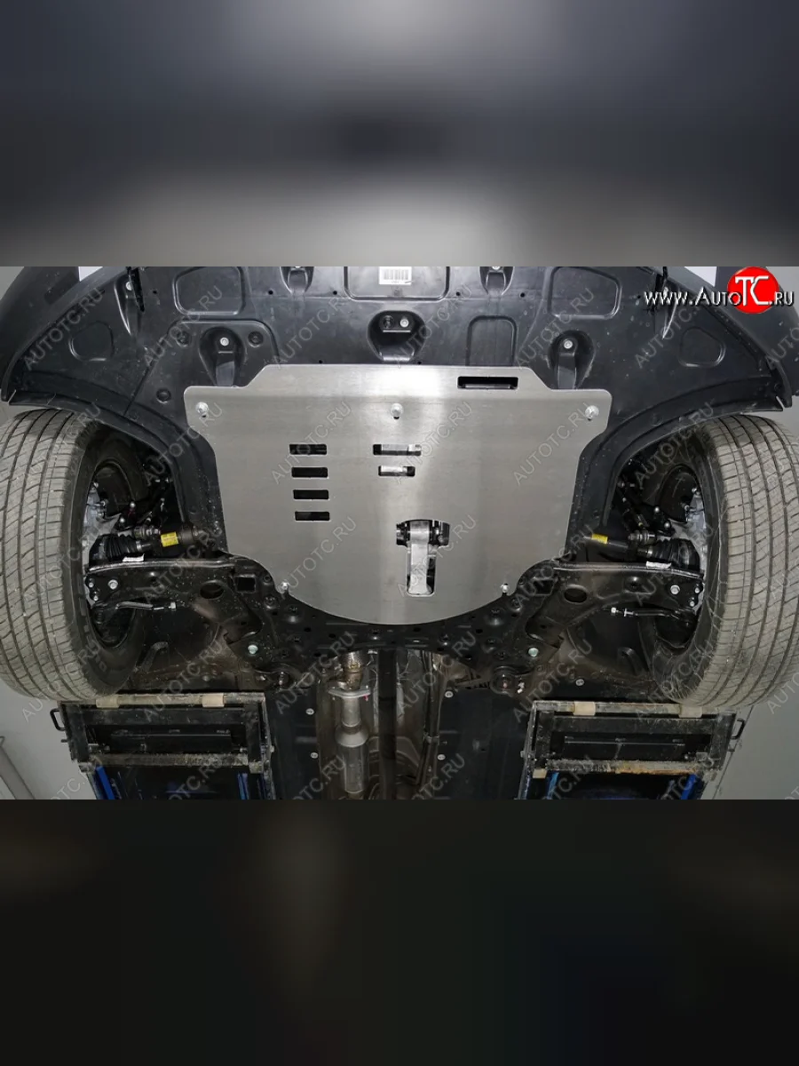 Защита картера и КПП ТСС Тюнинг  Hyundai Palisade (2018-2022) LX2 (алюминий 4 мм)  с доставкой в г. Керчь